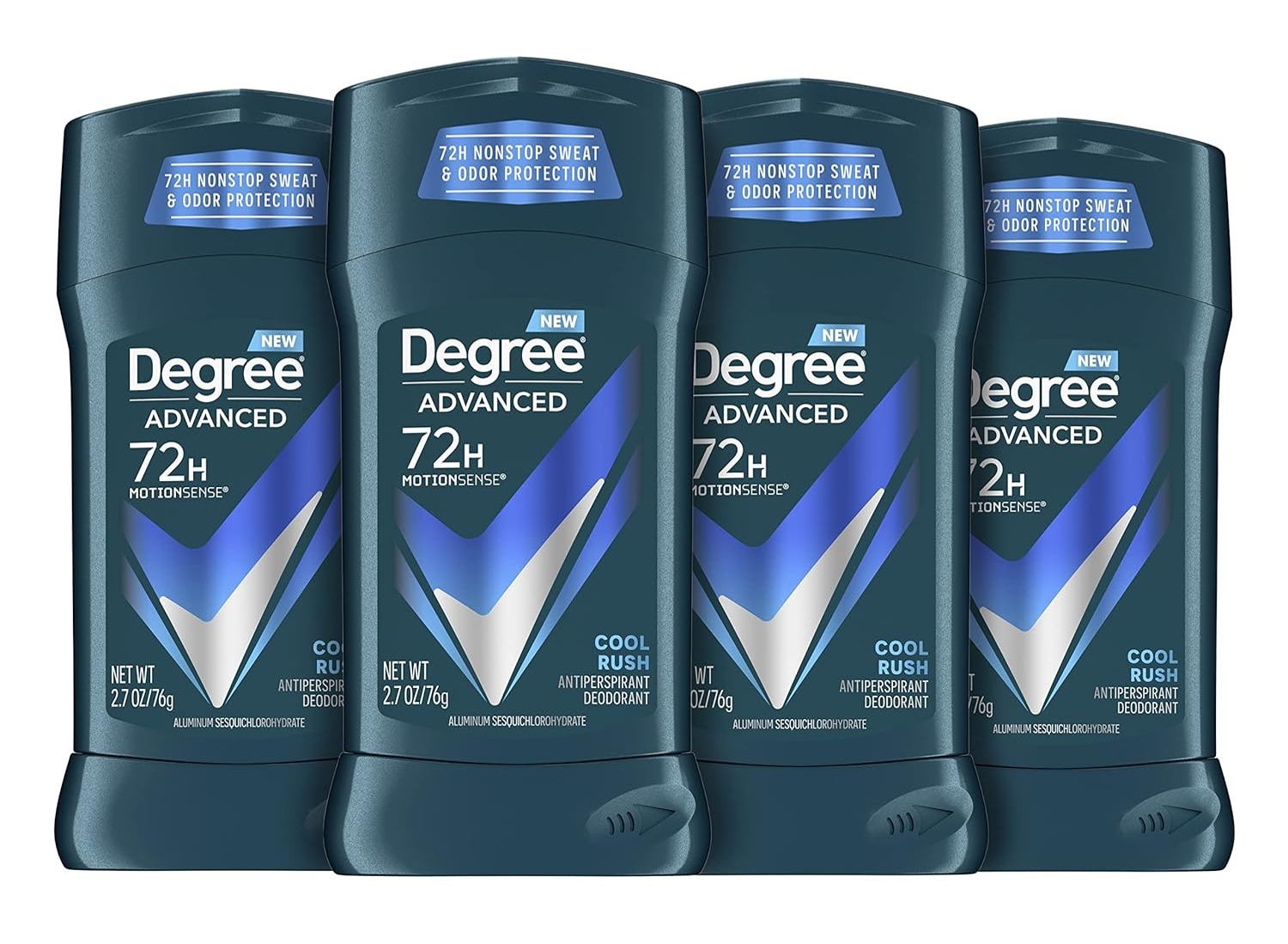 Prime Members: 4-Pack 2.7-Oz Degree Men Advanced Protection Antiperspirant Deodorant (Cool Rush) $8.85 w/ S&S + Free Shipping