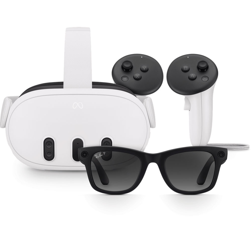 Verizon: 128GB Meta Quest 3   Ray Ban Meta Wayfarer Smart Glasses $628