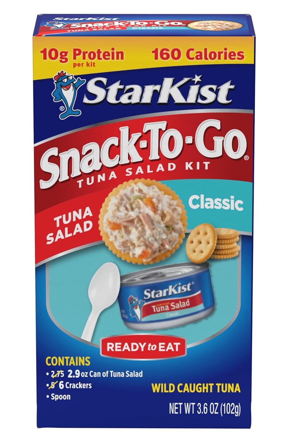 3.6oz StarKist Snack-To-Go Tuna Salad w/ Crackers Kit $0.95 w/ Subscribe & Save + Free S&H w/ Prime