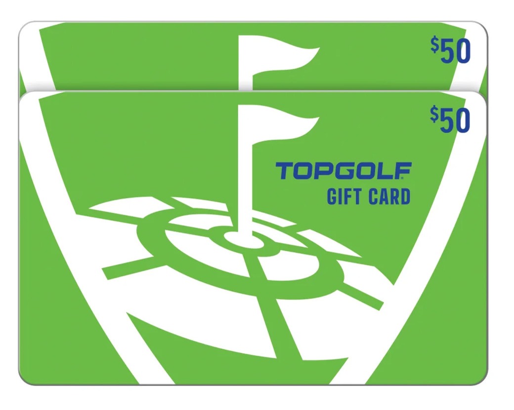 Costco Members 100 Topgolf eGift Cards (Email Delivery), 69.99