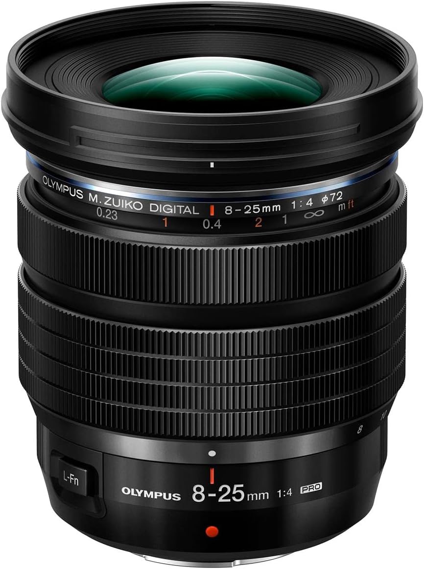 $700: OM SYSTEM OLYMPUS M.Zuiko Digital ED 8-25mm F4.0 PRO at Amazon