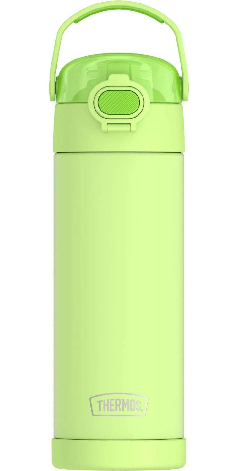Thermos 16oz Stainless Steel FUNtainer Water Bottle with Bail Handle - Neon Lime - $10.19