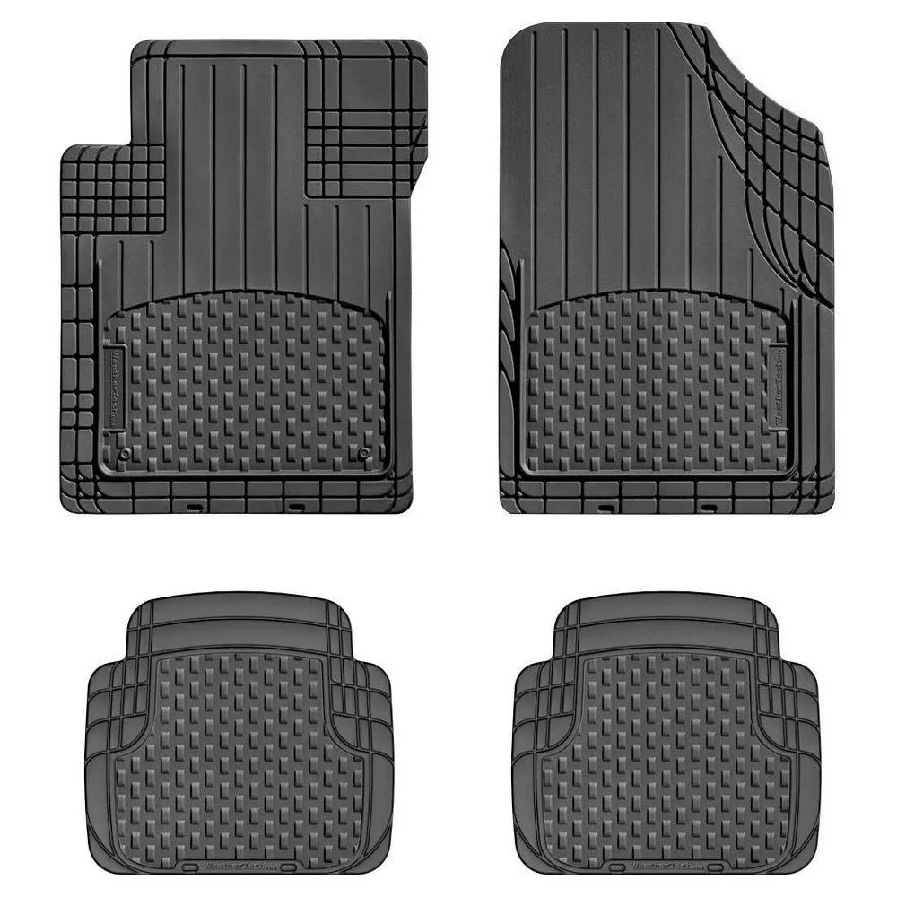 4-Piece WeatherTech Trim-to-Fit Automotive Floor Mats (Black) $25.59 + Free Shipping