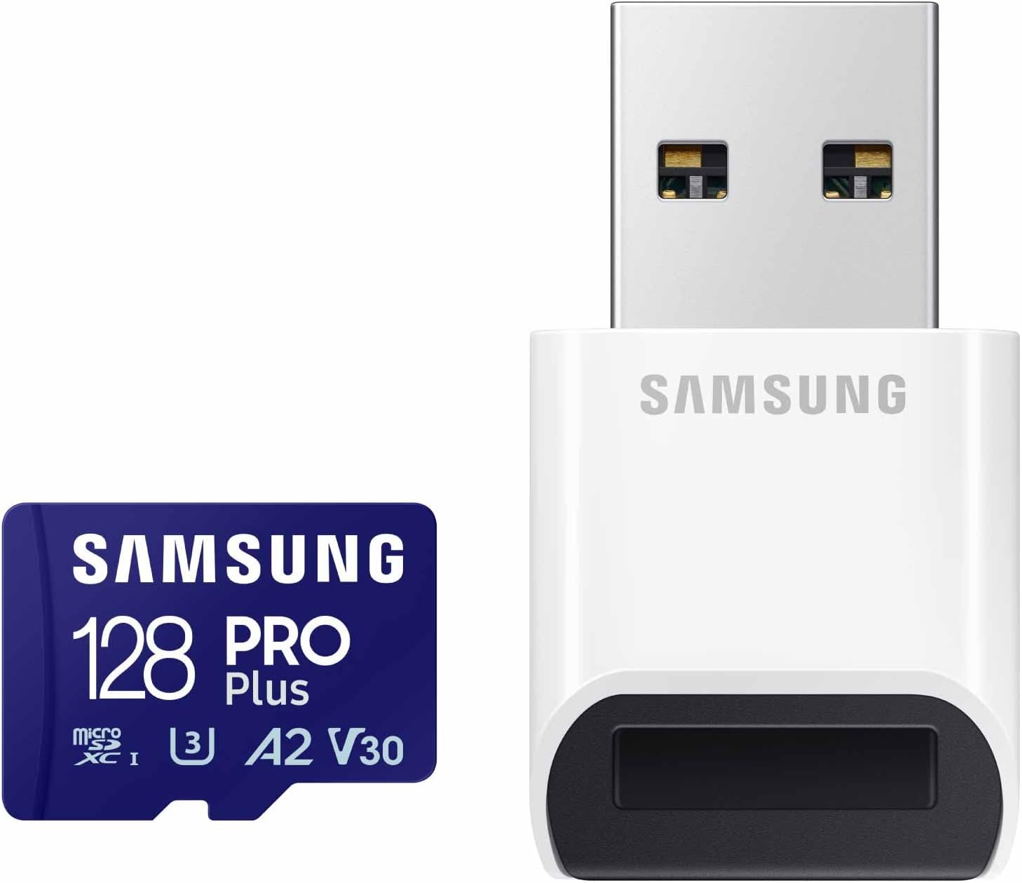 $13: 128GB SAMSUNG PRO Plus microSD Memory Card + Reader at Amazon