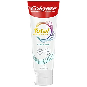 Various 3.3-Oz Colgate Total Toothpaste + $7 Extrabucks Rewards 2 for $6 at CVS