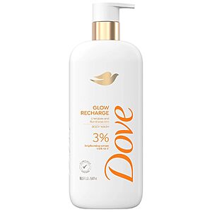 18.5-oz Dove Body Wash (Glow Recharge, Ultra Sensitive, Acne Clear, More) $3.50 w/ Subscribe & Save