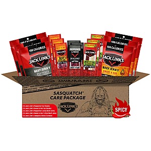 15-Piece Jack Link's Spicy Beef Jerky Gift Basket Variety Pack $20.45 w/ Subscribe & Save
