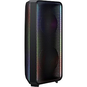 SAMSUNG MX-ST50B Sound Tower High Power Audio, 240W Floor Standing Speaker, Bi-Directional Sound, Built-In Battery, IPX5 Water Resistant, Party Light+, Bluetooth Amazon.com $197.99