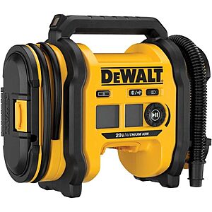 DeWALT 20V Max Cordless Electric Portable Tire Inflator w/ LED Light (Tool Only) $95 + Free Shipping