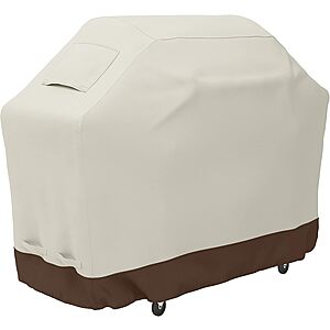 60" Amazon Basics Gas Grill Barbecue Cover (Beige) $8.39 + Free Shipping w/ Prime or on $35+
