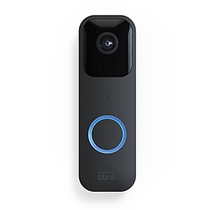 YMMV Amazon Blink Wi-Fi Video Doorbell - Black : Target $18