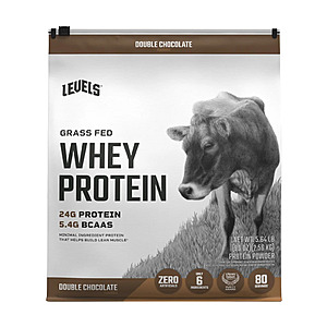 Costco Members: 5.64-lbs Levels Grass Fed Whey Protein (Chocolate or Vanilla) $57 + Free S&H