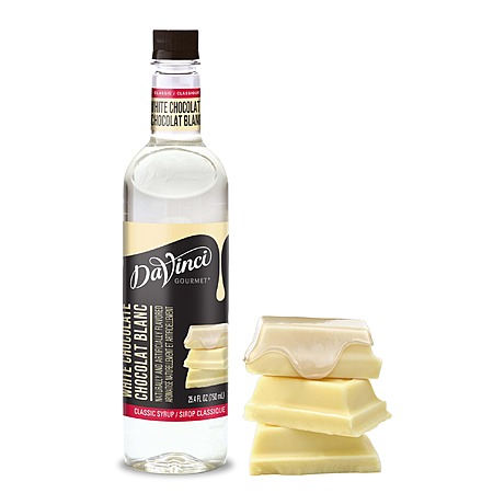 25.4-Oz DaVinci Gourmet Syrup (White Chocolate) $4.31 w/ S&S + Free Shipping w/ Prime or on orders over $35