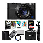 Sony RX100V Cyber-Shot Digital Camera with AGR2 Grip, 64GB SD Card and Accessory Bundle $848.00