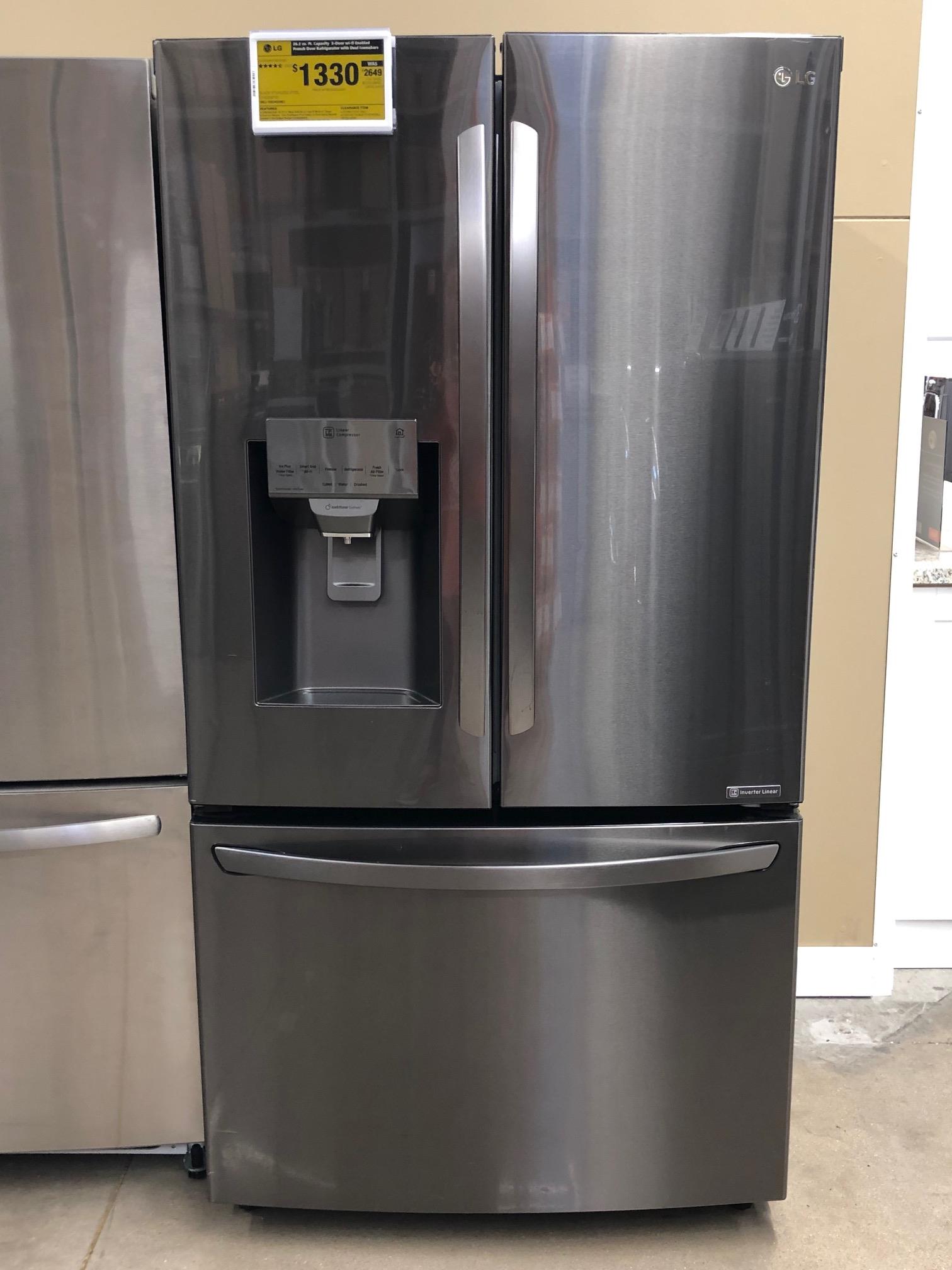 Ymmv Lg 26 2 Cu Ft Wifi Enabled French Door Refrigerator W Dual