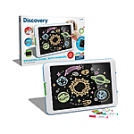Discovery Kids Discovery Neon Glow Drawing Easel w/ 6 Color Marker, Light Modes - $29.99