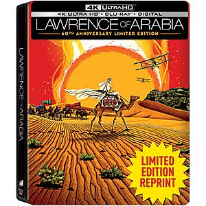 Lawrence of Arabia: 60th Anniversary Steelbook (4K Ultra HD + Blu-Ray + Digital) .10