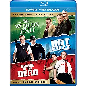 The World's End / Hot Fuzz / Shaun of the Dead (Blu-ray + Digital) $13 + Free Shipping