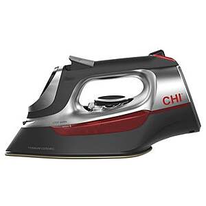CHI Electronic Clothing Iron with Retractable Cord $59.99 Free Shipping Costco.com