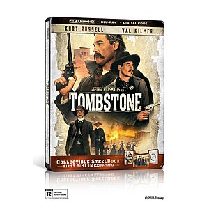 Tombstone 4K Blu-ray Steelbook