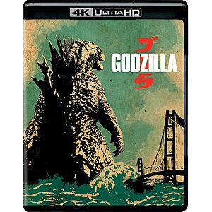 Godzilla (4K Ultra HD + Blu-ray + Digital)  $12.99 Amazon.com