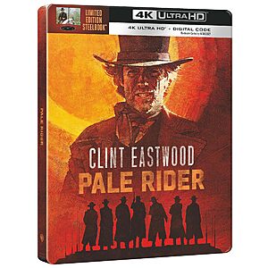 Pale Rider: Limited Edition Steelbook (4K Ultra HD + Digital) $22.80 
