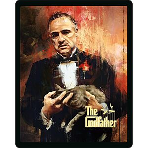 The Godfather (Steelbook) 4K UHD + Digital $29.99 Amazon, Target or Best Buy