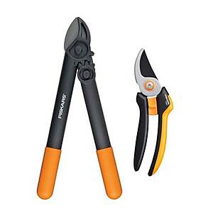 Fiskars Lopper & Hand Pruner Garden Trimming Set $24.99 Shipping Included Costco.com