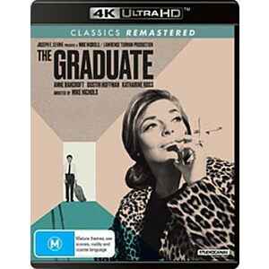 The Graduate 4K UHD (Studiocanal Import) YMMV $17.61 With Coupon Region or Account Specific Amazon.com
