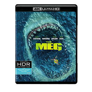 The Meg (4K Ultra HD + Blu-ray + Digital Copy) $10.99 Walmart.com or Bestbuy.com