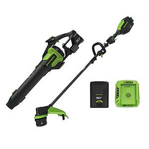 Greenworks 80V 730 CFM Blower & 17&rdquo; String Trimmer $279.99 shipping included Costco.com