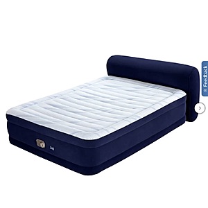 Sealy Air Mattress Queen with Built-in Headboard &79.99 free shipping Costco.com $79.99