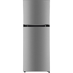 Insignia&trade; - 22 in. Wide 10.1 Cu. Ft. Top-Freezer Refrigerator with Reversible Door and ENERGY STAR Certification - Stainless Steel Look $349.99 Beatbuy.com
