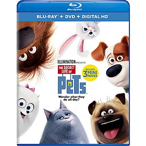 The Secret Life of Pets [Blu-ray] $5.53 Amazon.com