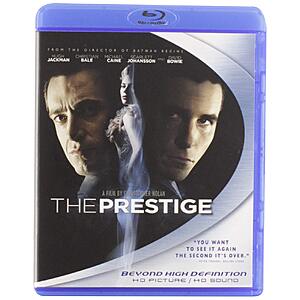 The Prestige Blu Ray $8.03 Amazon.com