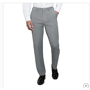Calvin Klein Men's Dress Pant $21.99 Gray 30 x 32 Free Shipping Costco.com Qualifies for Buy More & Save Promotion