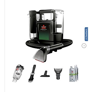 BISSELL Little Green MultiClean Wet and Dry Portable Carpet and Upholstery Cleaner $79.99 + $4.99 shipping Costco.com $85
