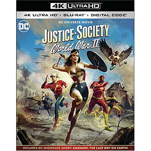 Justice Society: World War II (4K Ultra HD + Blu-ray) [UHD] $12.99 Walmart.com