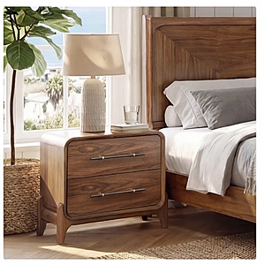 Rockford 2-Drawer Nightstand $299.99 free shipping Costco.com