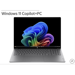 HP OmniBook 5 16" Touchscreen Laptop - AMD Ryzen AI 9 465 - Copilot+ PC - 2K OLED (1920 x 1200) - 32GB Memory - 1TB SSD  $1199.99 + $14.99 shipping Costco $1215