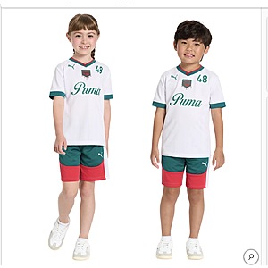 PUMA Kids' Soccer Set $13.99 green, blue or red free shipping Various sizes Costco.com