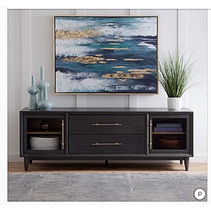 Milo Falls 72" Accent Console, Black $449.99 delivery included Costco.com