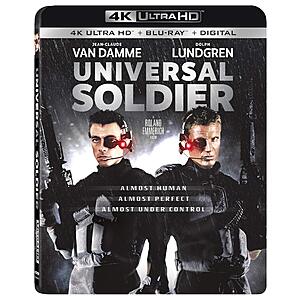 Universal Soldier (4K UHD Blu-ray + Blu-ray + Digital)