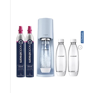 Sodastream Terra CQC Bundle $59.99 Blue, White or Black free shipping Costco.com