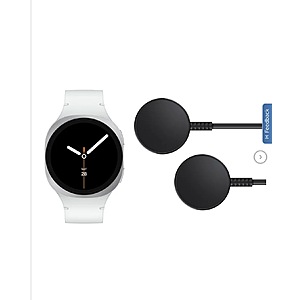 Samsung Galaxy Watch8 40mm Smartwatch with Two Wireless Fast Chargers $269.99 Silver or graphite Free Shipping Costco.com