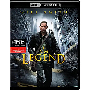 I Am Legend (4K Ultra HD + Blu-ray) [UHD] [Standard] [4K Ultra HD Blu-ray] $12.99 Bestbuy.com
