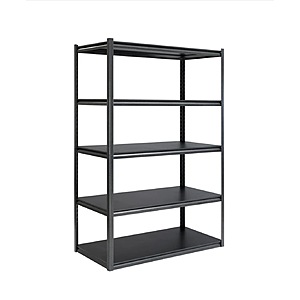 Gorilla Rack Z-Beam 5-shelf Steel Storage Rack, 48“ x 24“ x 72" $104.99 free shipping Costco.com