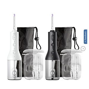 Philips Sonicare Cordless Rechargeable Power Water Flosser, 2-pack $99.99 Free Shipping Costco.com