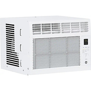 GE - 250 Sq. Ft. 6000 BTU Window Air Conditioner - White $169.99 Bestbuy.com