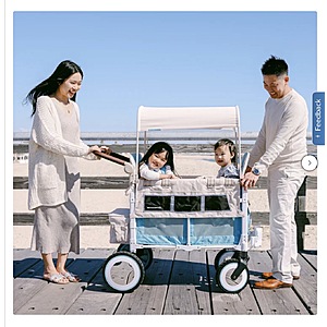 Ends Tomorrow 06/21 VW2 Volkswagen Stroller Wagon, 2 Seater $619.99 free shipping Costco.com